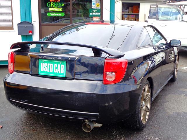 セリカ ＳＳ－Ｉ　後期型　外ｔａｎａｂｅマフラー　外ダウンサス　外１７インチＡＷ　ＨＩＤ　ＥＴＣ　リアスポ　外スピーカー装備　ドアバイザー（3枚目）