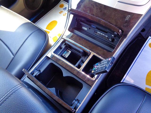 エリシオン ＧエアロＨＤＤナビスマートセレクション　後期型　特別仕様車　大型センターコンソール　純正インタＨＤＤナビ地デジＢモニ　両側Ｐスラ　純正フルエアロ　黒革調シートカバー　７人乗　禁煙車　ビルトインＥＴＣ　ＨＩＤ　スマートキ―　ウィンカーミラー（22枚目）