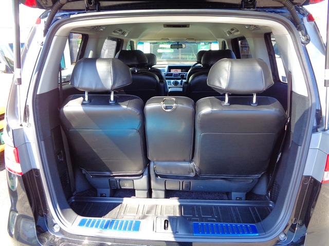 エリシオン ＧエアロＨＤＤナビスマートセレクション　後期型　特別仕様車　大型センターコンソール　純正インタＨＤＤナビ地デジＢモニ　両側Ｐスラ　純正フルエアロ　黒革調シートカバー　７人乗　禁煙車　ビルトインＥＴＣ　ＨＩＤ　スマートキ―　ウィンカーミラー（32枚目）