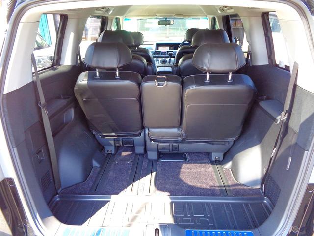 エリシオン ＧエアロＨＤＤナビスマートセレクション　後期型　特別仕様車　大型センターコンソール　純正インタＨＤＤナビ地デジＢモニ　両側Ｐスラ　純正フルエアロ　黒革調シートカバー　７人乗　禁煙車　ビルトインＥＴＣ　ＨＩＤ　スマートキ―　ウィンカーミラー（33枚目）