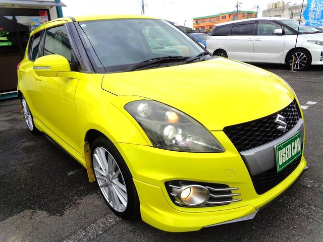 スイフトスポーツ ベースグレード ディスチャージヘッドランプ装着車グレード 純正フルエアロ 純正マフラーカッター 純マッドガード 外ディスプレイオーディオ 禁煙車 HID ETC クルコン 外アイラインエアロ 純フューエルリッドカバー(35枚目)