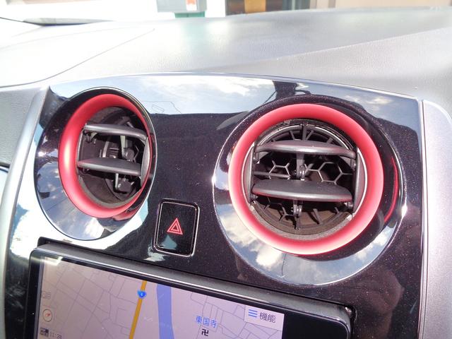 ノート ニスモ　Ｓ　外ＨＫＳ車高調　外ＨＫＳマフラー　外ＳＤナビ地デジＢｌｕｅｔｏｏｔｈオーディオ　ニスモ専用シート　ＬＥＤヘッドライト　ＬＥＤポジションライト　リアスポ　スマートキー　プッシュスターター　ドアバイザー（15枚目）
