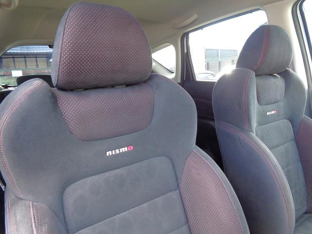 ノート ニスモ　Ｓ　外ＨＫＳ車高調　外ＨＫＳマフラー　外ＳＤナビ地デジＢｌｕｅｔｏｏｔｈオーディオ　ニスモ専用シート　ＬＥＤヘッドライト　ＬＥＤポジションライト　リアスポ　スマートキー　プッシュスターター　ドアバイザー（24枚目）