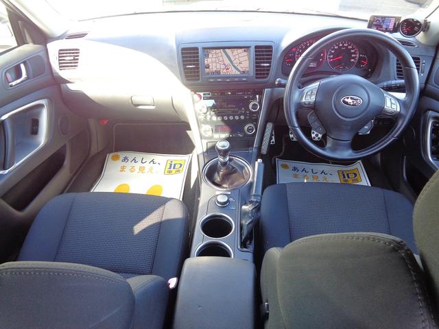 レガシィＢ４ ２．０ＧＴスペックＢ　後期型　ターボ　４ＷＤ　ＳＴｉマフラー　ＳＴｉタワーバー　Ｔベル交換済　ビルシュタイン　純ＨＤＤナビＢモニ　純マッキントッシュ　リアスポ　標準ＬＳＤ装備　禁煙車　Ｓｉドライブ　外Ｄｅｆｉターボメーター（6枚目）