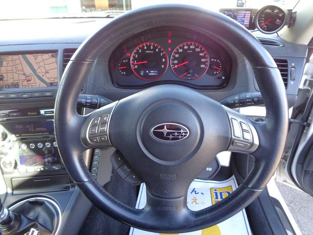 レガシィＢ４ ２．０ＧＴスペックＢ　後期型　ターボ　４ＷＤ　ＳＴｉマフラー　ＳＴｉタワーバー　Ｔベル交換済　ビルシュタイン　純ＨＤＤナビＢモニ　純マッキントッシュ　リアスポ　標準ＬＳＤ装備　禁煙車　Ｓｉドライブ　外Ｄｅｆｉターボメーター（10枚目）