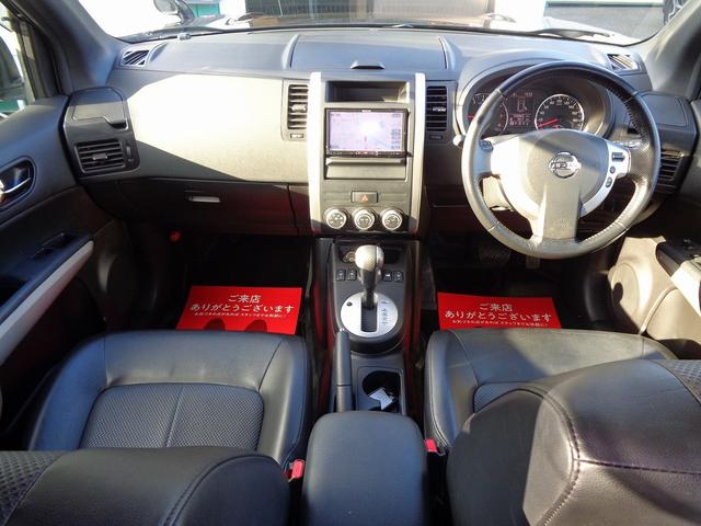 エクストレイル 20Xtt 後期型 特別仕様車 4WD カプロンシート 社外AWオールテレンTAタイヤ ラジエター交換済 標準LSD装備 HID フォグLED 外SDナビ地デジBモニ 禁煙車 前後ドラレコ ETC クルコン(6枚目)