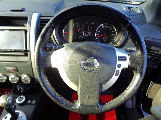 エクストレイル 20Xtt 後期型 特別仕様車 4WD カプロンシート 社外AWオールテレンTAタイヤ ラジエター交換済 標準LSD装備 HID フォグLED 外SDナビ地デジBモニ 禁煙車 前後ドラレコ ETC クルコン(10枚目)