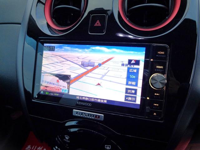 ノート ニスモ　Ｓ　１オーナー　ＮＩＳＭＯマフラー　ツインプレートクラッチ　外ＳＤナビ地デジＢモニ　外車高調　外クスコタワーバー　ＮＩＳＭＯシフトノブ　禁煙車　外ＶＤＣデビットキャンセラー　Ｎ－ＴＥＣエクストラチャンバー（16枚目）