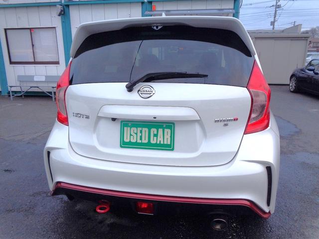 ノート ニスモ　Ｓ　１オーナー　ＮＩＳＭＯマフラー　ツインプレートクラッチ　外ＳＤナビ地デジＢモニ　外車高調　外クスコタワーバー　ＮＩＳＭＯシフトノブ　禁煙車　外ＶＤＣデビットキャンセラー　Ｎ－ＴＥＣエクストラチャンバー（39枚目）