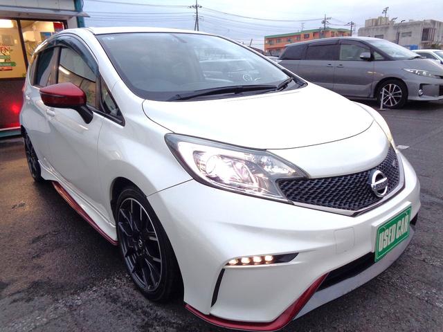 ノート ニスモ　Ｓ　１オーナー　ＮＩＳＭＯマフラー　ツインプレートクラッチ　外ＳＤナビ地デジＢモニ　外車高調　外クスコタワーバー　ＮＩＳＭＯシフトノブ　禁煙車　外ＶＤＣデビットキャンセラー　Ｎ－ＴＥＣエクストラチャンバー（45枚目）