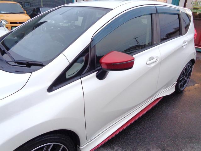 ノート ニスモ　Ｓ　１オーナー　ＮＩＳＭＯマフラー　ツインプレートクラッチ　外ＳＤナビ地デジＢモニ　外車高調　外クスコタワーバー　ＮＩＳＭＯシフトノブ　禁煙車　外ＶＤＣデビットキャンセラー　Ｎ－ＴＥＣエクストラチャンバー（48枚目）