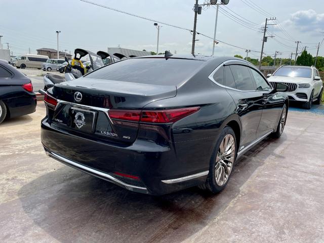 ＬＳ ＬＳ５００ｈ　エグゼクティブ　ＡＷＤ／ハイブリット／オートライト革シート／シートヒータ／エアコン／パワーシート４ＷＤ／Ｂｌｕｅｔｏｏｔｈ／ステアリングヒーター全周囲カメラ／バックカメラ後席モニター／マッサージシート／パークアシスト（8枚目）