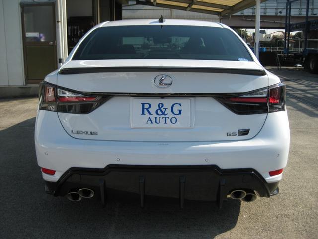 ＧＳ Ｆ ベースグレード　ＴＯＭ’Ｓエアロ　ムーンルーフ　オレンジキャリパー　セーフティシステムプラス　黒革シート　シートヒーター　ステアヒーター　ＢＳＭ　ＥＴＣ２．０　純正ナビ　Ｂカメラ　ＴＶ　ドアバイザー　カーボンパーツ（5枚目）