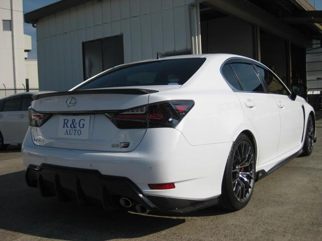 ＧＳ Ｆ ベースグレード　ＴＯＭ’Ｓエアロ　ムーンルーフ　オレンジキャリパー　セーフティシステムプラス　黒革シート　シートヒーター　ステアヒーター　ＢＳＭ　ＥＴＣ２．０　純正ナビ　Ｂカメラ　ＴＶ　ドアバイザー　カーボンパーツ（9枚目）