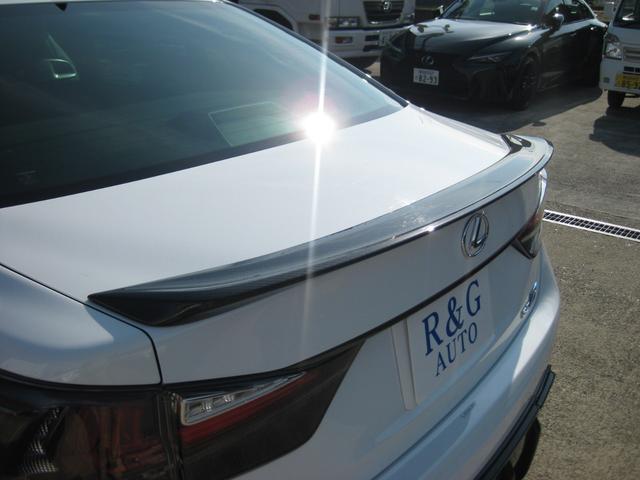 ＧＳ Ｆ ベースグレード　ＴＯＭ’Ｓエアロ　ムーンルーフ　オレンジキャリパー　セーフティシステムプラス　黒革シート　シートヒーター　ステアヒーター　ＢＳＭ　ＥＴＣ２．０　純正ナビ　Ｂカメラ　ＴＶ　ドアバイザー　カーボンパーツ（18枚目）