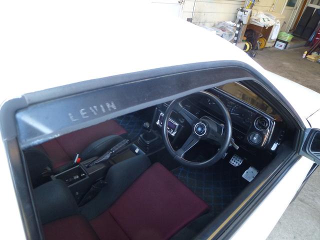 カローラレビン GT APEX ワンオーナー車 レイズ57V15インチ BRITZ車高調 レカロセミバケ2脚 LSD(13枚目)