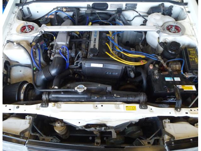 カローラレビン GT APEX ワンオーナー車 レイズ57V15インチ BRITZ車高調 レカロセミバケ2脚 LSD(32枚目)