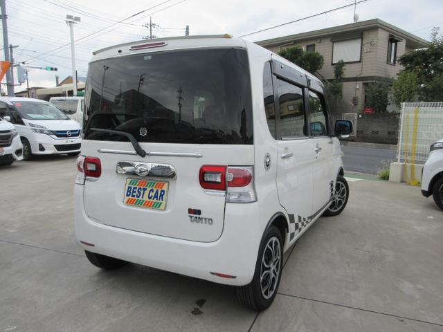 タント Ｘスペシャル　当店ユーザー様直接買取車　ＨＤＤナビ　ミラー型前後ドラレコ　バックモニター　ＥＴＣ　スマートキー　スペアキー　スライドドア　１４インチＡＷ　サイドカーテン　ドアバイザー　新車保証書（5枚目）