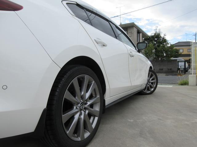 ＭＡＺＤＡ３セダン ２０Ｓ　Ｌパッケージ　運転支援　禁煙車　革シート　フルセグ純正ナビＴＶ　３６０°全方位モニター　前後ドライブレコーダー　ＥＴＣ　Ｂｌｕｅｔｏｏｔｈ　パワーシート＆シートヒーター　スマートキー　ＬＥＤライト　新車保証書（28枚目）