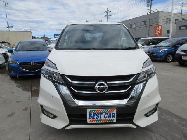 セレナ ハイウェイスター　ＶセレクションＩＩ　プロパイロット　駐車支援　後席フリップダウンモニター　禁煙ワンオーナー車　９型純正ナビＴＶ　アラウンドビューモニター　ブルーレイ再生　両側電動ドア　ＥＴＣ　ロールサンシェード　ＬＥＤライト　新車保証書（27枚目）