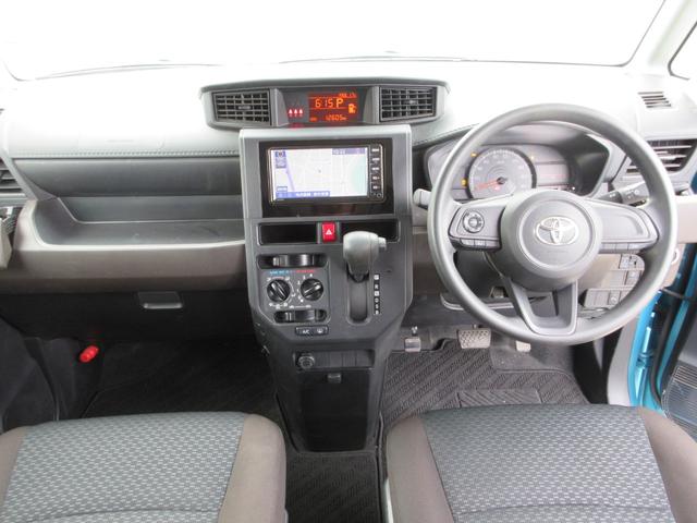 ルーミー Ｘ　後期型　禁煙ワンオーナー車　純正ナビ　地デジＴＶ　バックモニター　パワースライドドア　ビルトインＥＴＣ　Ｂｌｕｅｔｏｏｔｈ　スマートキー　ロールサンシェード　ドアバイザー　スマートアシスト　新車保証書（6枚目）