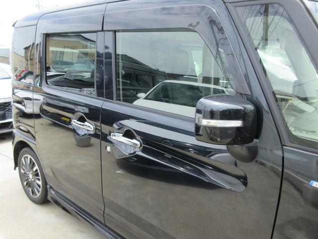 フレアワゴンカスタムスタイル ハイブリッドXT 禁煙車 デュアルブレーキサポート アルパインナビTV Bluetooth 両側電動ドア ETC スマートキー2本 シートヒーター バックセンサー LEDライト 後席テーブル&サンシェード 新車保証書(26枚目)