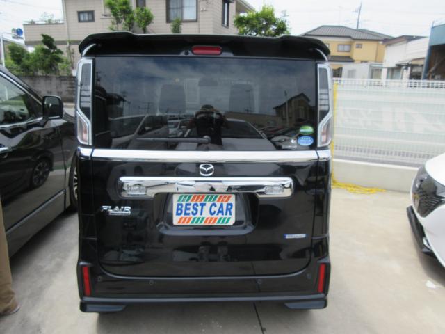 フレアワゴンカスタムスタイル ハイブリッドXT 禁煙車 デュアルブレーキサポート アルパインナビTV Bluetooth 両側電動ドア ETC スマートキー2本 シートヒーター バックセンサー LEDライト 後席テーブル&サンシェード 新車保証書(28枚目)
