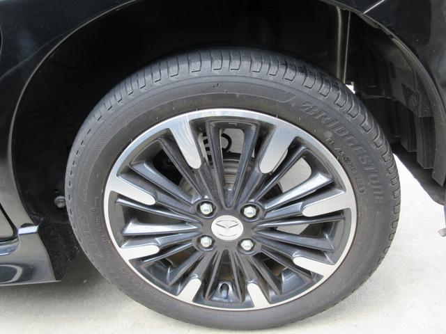 フレアワゴンカスタムスタイル ハイブリッドXT 禁煙車 デュアルブレーキサポート アルパインナビTV Bluetooth 両側電動ドア ETC スマートキー2本 シートヒーター バックセンサー LEDライト 後席テーブル&サンシェード 新車保証書(34枚目)