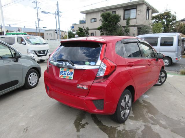 フィットハイブリッド Lパッケージ 当店ユーザー様直接買取車 禁煙 メモリーナビ 地デジTV バックカメラ ドライブレコーダー ETC コンビレザーシート スマートキー2本 クルーズコントロール LEDライト ドアバイザー(5枚目)