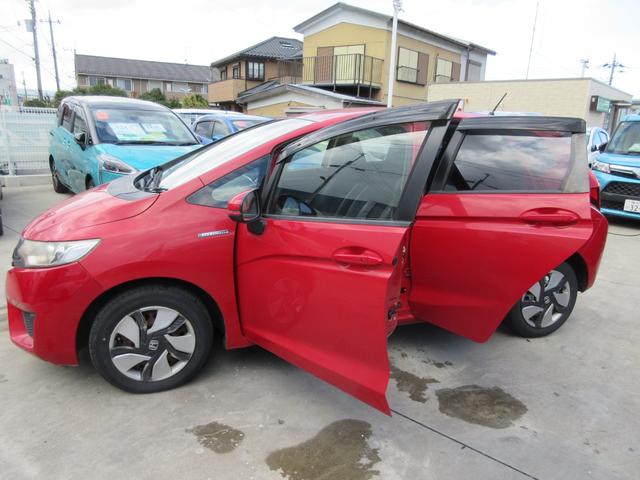 フィットハイブリッド Lパッケージ 当店ユーザー様直接買取車 禁煙 メモリーナビ 地デジTV バックカメラ ドライブレコーダー ETC コンビレザーシート スマートキー2本 クルーズコントロール LEDライト ドアバイザー(36枚目)