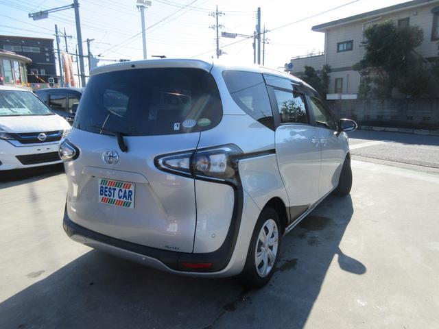 シエンタ Ｇ　後期モデル　禁煙車　フルセグ純正ナビＴＶ　パノラマビューモニター　両側電動スライドドア　前後ドライブレコーダー　ビルトインＥＴＣ２．０　Ｂｌｕｅｔｏｏｔｈオーディオ　トヨタセーフティセンス　新車保証書（5枚目）