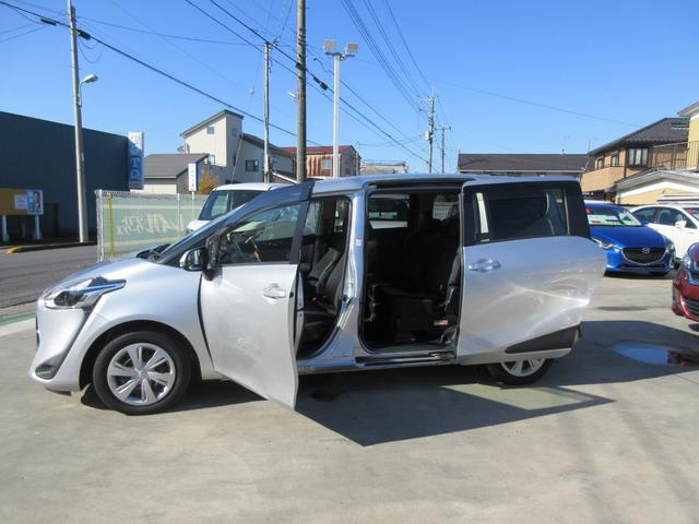 シエンタ G 後期モデル 禁煙車 フルセグ純正ナビTV パノラマビューモニター 両側電動スライドドア 前後ドライブレコーダー ビルトインETC2.0 Bluetoothオーディオ トヨタセーフティセンス 新車保証書(30枚目)