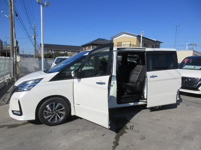 セレナ ハイウェイスターＶ　禁煙車　プロパイロット　後席フリップダウンモニター　アルパイン大型ナビ　全周囲カメラ　ブルーレイ再生　駐車支援システム　両側パワースライドドア　ビルドインＥＴＣ　ＬＥＤヘッドライト　新車保証書（34枚目）