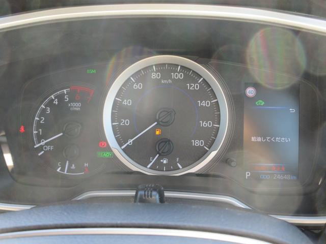 カローラスポーツ ハイブリッドＧ　禁煙ワンオーナー車　フルセグ純正ナビＴＶ　Ｍｉｒａｃａｓｔ　バックカメラ　ドライブレコーダー　Ｂｌｕｅｔｏｏｔｈオーディオ　電動パーキング　スマートキー　セーフティセンス　ＬＥＤライト　新車保証書（22枚目）