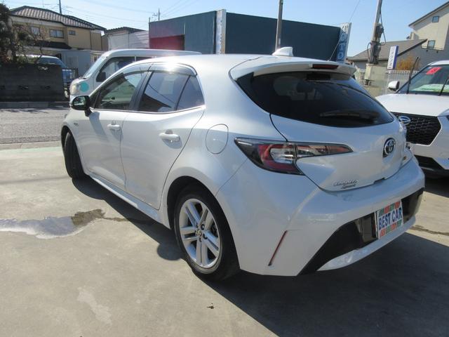 カローラスポーツ ハイブリッドＧ　禁煙ワンオーナー車　フルセグ純正ナビＴＶ　Ｍｉｒａｃａｓｔ　バックカメラ　ドライブレコーダー　Ｂｌｕｅｔｏｏｔｈオーディオ　電動パーキング　スマートキー　セーフティセンス　ＬＥＤライト　新車保証書（34枚目）