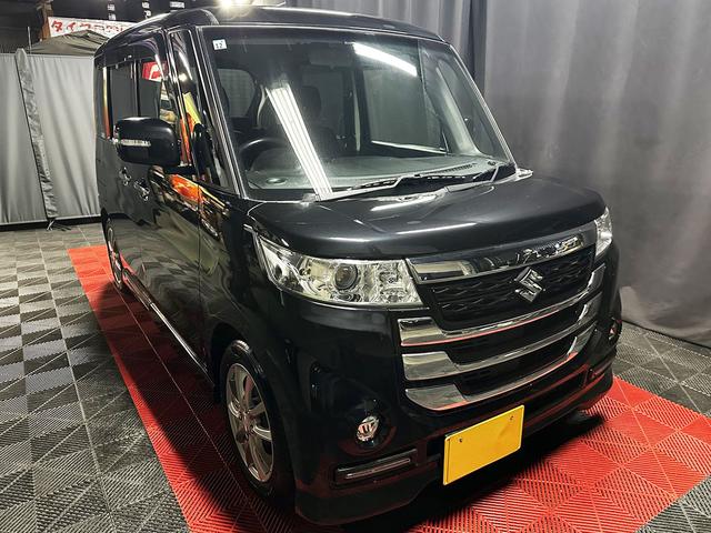 スペーシアカスタムＺ ターボ　１年間距離無制限保証　新品タイヤ　新品バッテリー　新品プラグ　消耗品新品交換済み　予防整備実施車両　ワイドナビ　フルセグ　Ｂｌｕｅｔｏｏｔｈ　バックカメラ　ＥＴＣ　パワースライドドア　クルコン（9枚目）