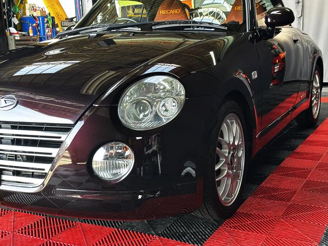 コペン アルティメットエディションＩＩ　電動オープン開閉２０秒　消耗品交換　予防整備実施車両　純正ＢＢＳアルミホイール　ビルシュタインショック　ＲＥＣＡＲＯシート　アルティメットエディション２　５速マニュアル　ミッションオイル交換済（17枚目）