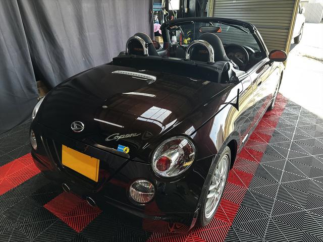 コペン アルティメットエディションＩＩ　電動オープン開閉２０秒　消耗品交換　予防整備実施車両　純正ＢＢＳアルミホイール　ビルシュタインショック　ＲＥＣＡＲＯシート　アルティメットエディション２　５速マニュアル　ミッションオイル交換済（38枚目）