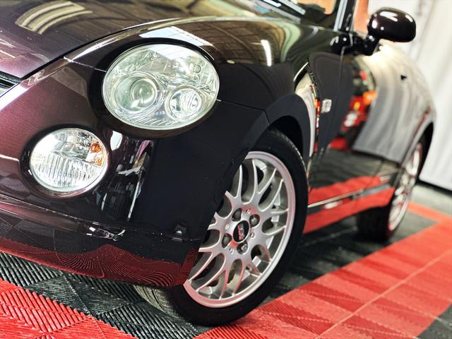 コペン アルティメットエディションＩＩ　電動オープン開閉２０秒　消耗品交換　予防整備実施車両　純正ＢＢＳアルミホイール　ビルシュタインショック　ＲＥＣＡＲＯシート　アルティメットエディション２　５速マニュアル　ミッションオイル交換済（41枚目）