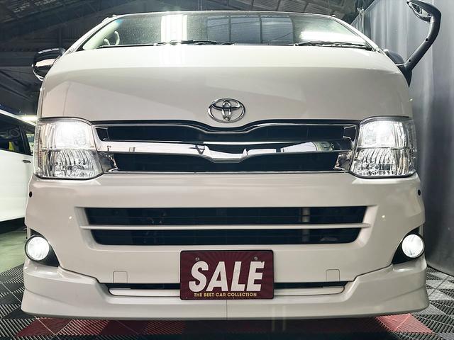 ハイエースバン ロングスーパーGL ディーゼルターボ パールホワイト 両側スライド スマホ連動ディスプレー 純正バックカメラ フルセグTV Bluetooth オートエアコン 社外アルミ タイベル交換済 バッテリー交換済 シートカバー(21枚目)