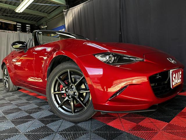 ロードスター Ｓレザーパッケージ　１２ヵ月走行距離無制限保証　本革シート　６速マニュアル　ＢＯＳＥサラウンドシステム　純正ナビ　バックカメラ　ＥＴＣ　ドライブレコーダー　アルミ　ＡＤＶＡＮタイヤ　シートヒーター　新品バッテリー（7枚目）