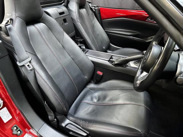 ロードスター Ｓレザーパッケージ　１２ヵ月走行距離無制限保証　本革シート　６速マニュアル　ＢＯＳＥサラウンドシステム　純正ナビ　バックカメラ　ＥＴＣ　ドライブレコーダー　アルミ　ＡＤＶＡＮタイヤ　シートヒーター　新品バッテリー（38枚目）