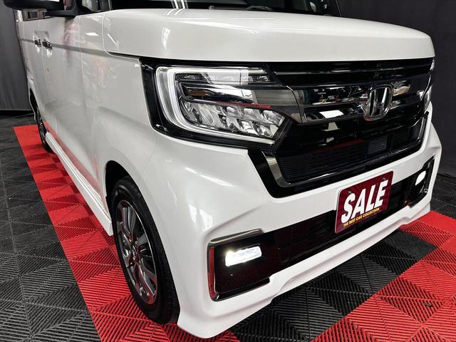 Ｎ－ＢＯＸカスタム Ｌ　ホンダセンシング　１２ヶ月走行距離無制限保証　両側電動パワースライドドア　純正前後ドラレコ　純正ナビ　フルセグＴＶ　Ｂｌｕｅｔｏｏｔｈ　バックカメラ　前席シートヒーター　純正フルＬＥＤヘッドライト（8枚目）