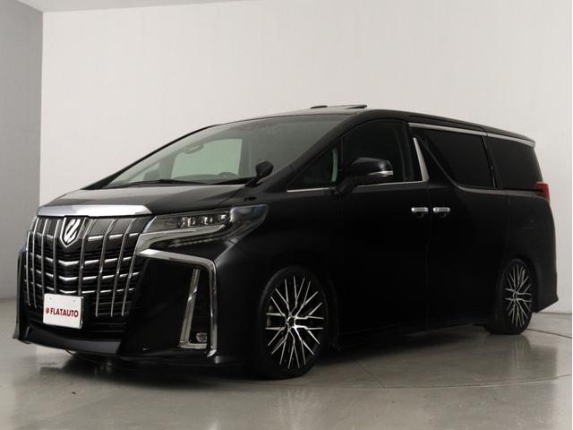 アルファード ２．５Ｓ　Ｃパッケージ　（サンルーフ）（黒革電動シート）（車高調＆１９インチカスタム）（１０インチナビ）（後席モニター）プリクラッシュ　レーダークルーズ　ＥＴＣ　フルセグ　パワーバックドア　両側電動スライド　シートメモリー（8枚目）
