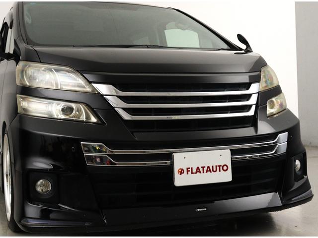 ヴェルファイア ２．４Ｚ　（後期型）（サンルーフ）（モデリスタエアロツアラー）（ＷＯＲＫ製２０インチアルミ）（ＴＥＩＮ車高調）（８人乗り）（純正８インチナビ）後席モニター　Ｂｌｕｅｔｏｏｔｈ接続　クルコン　革調シートカバー（2枚目）