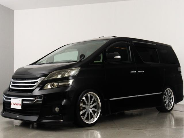 ヴェルファイア ２．４Ｚ　（後期型）（サンルーフ）（モデリスタエアロツアラー）（ＷＯＲＫ製２０インチアルミ）（ＴＥＩＮ車高調）（８人乗り）（純正８インチナビ）後席モニター　Ｂｌｕｅｔｏｏｔｈ接続　クルコン　革調シートカバー（8枚目）