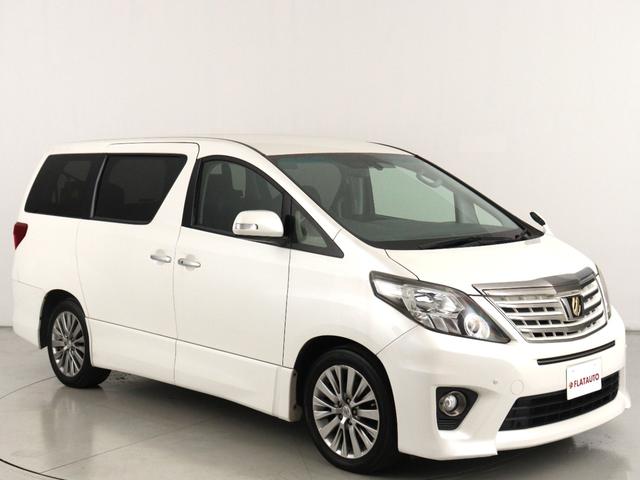 アルファード 240S タイプゴールドII (禁煙車)(純正8インチナビ)(大画面後席モニター)(ハーフレザーシート)(特別仕様車)クルコン バックカメラ パワーバックドア 両側電動スライドドア ETC フルセグTV Bluetooth接続(8枚目)