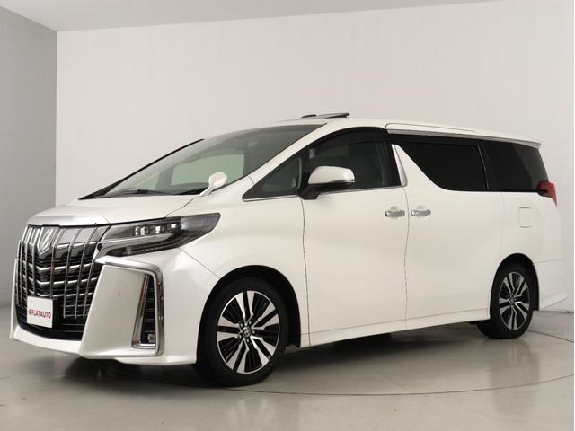 アルファード 2.5S Cパッケージ (禁煙車)(点検記録簿15枚付属)(サンルーフ)(ディスプレイオーディオ)(後席モニター)(黒革電動シート)衝突軽減 レーダークルーズ LTA ETC フルセグ Bluetooth ベンチレーション(9枚目)