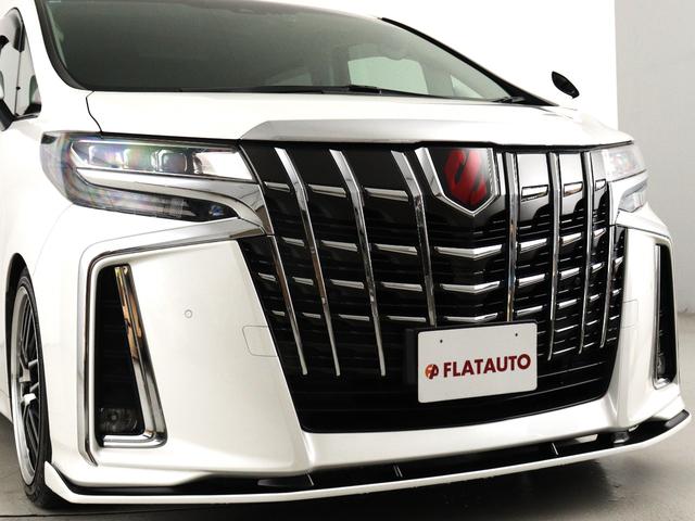 アルファード 2.5S Cパッケージ (禁煙車)(黒革電動シート)(20インチアルミ&車高調)(サンルーフ)(ディスプレイオーディオ)(プリクラッシュ/レーダークルーズ/LTA)シートヒーター&ベンチレーション 後席モニター 両側電動(2枚目)