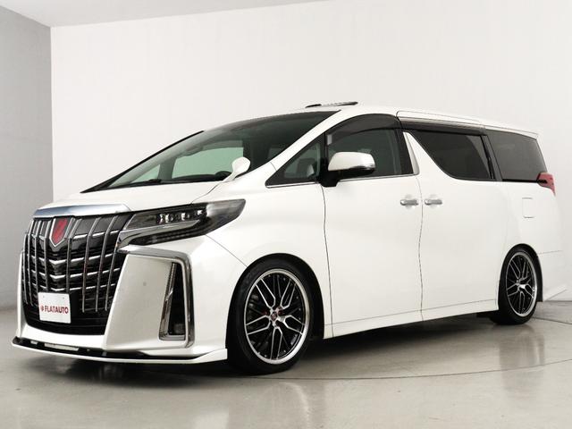 アルファード 2.5S Cパッケージ (禁煙車)(黒革電動シート)(20インチアルミ&車高調)(サンルーフ)(ディスプレイオーディオ)(プリクラッシュ/レーダークルーズ/LTA)シートヒーター&ベンチレーション 後席モニター 両側電動(8枚目)